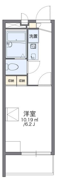 レオパレスアルモニⅠ 間取り図