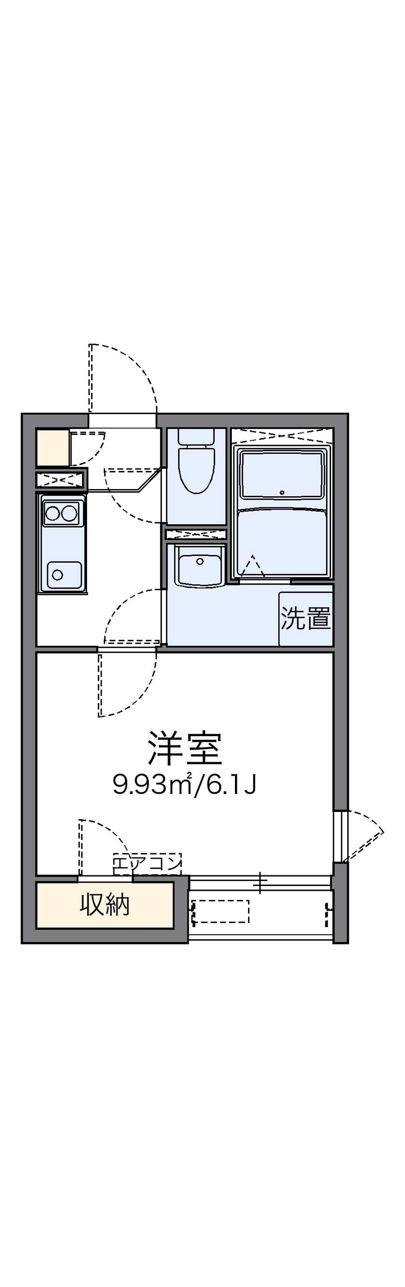 レオネクスト秋桜 間取図