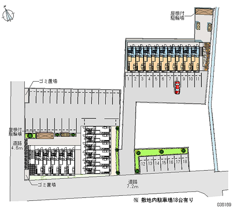 36169 bãi đậu xe hàng tháng