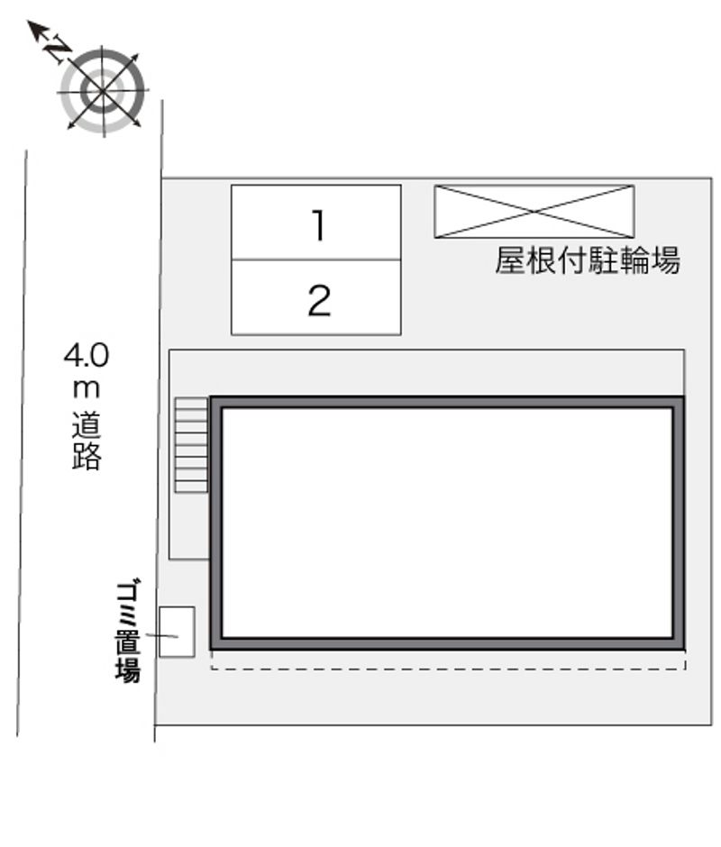 leopalace Ichikawa no Ie Bãi đỗ xe