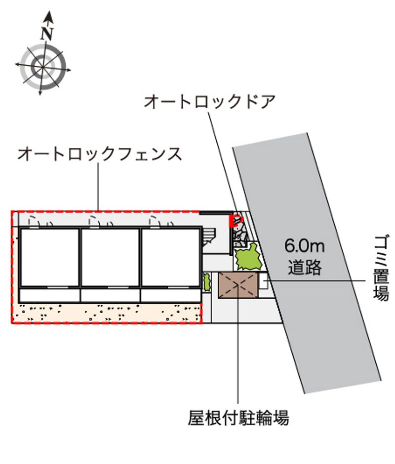 レオネクストＧＲＡＮＤ　ＳＲＫ 配置図