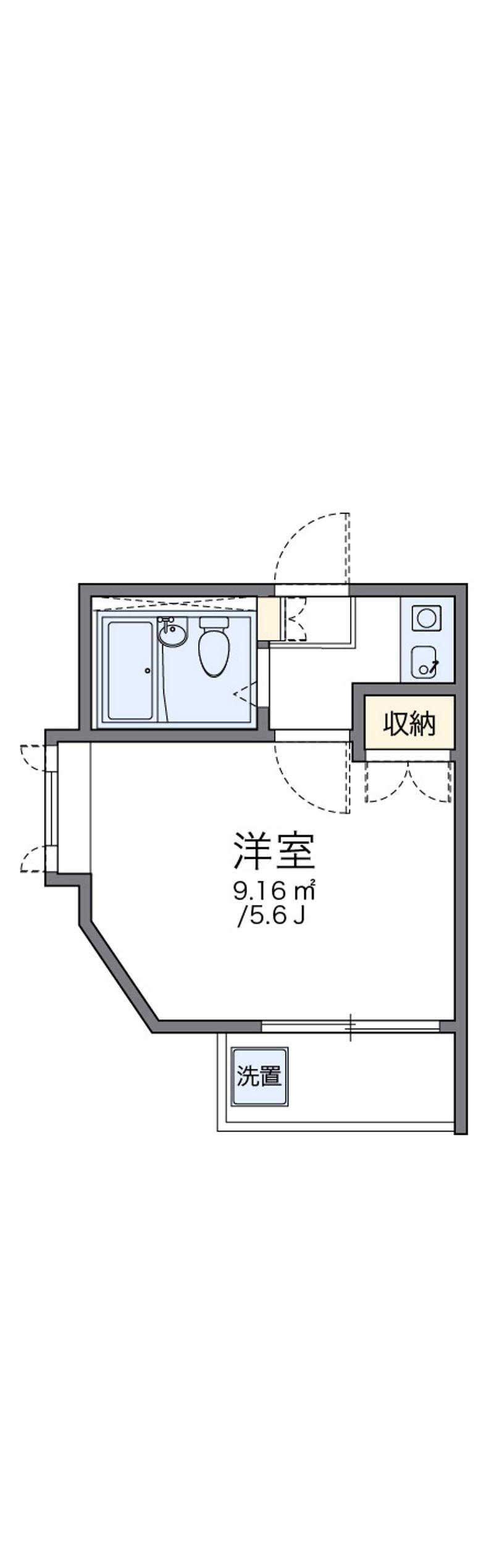 レオパレス東大宮第１２ 間取図