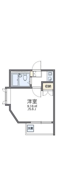 レオパレス東大宮第１２ 間取り図