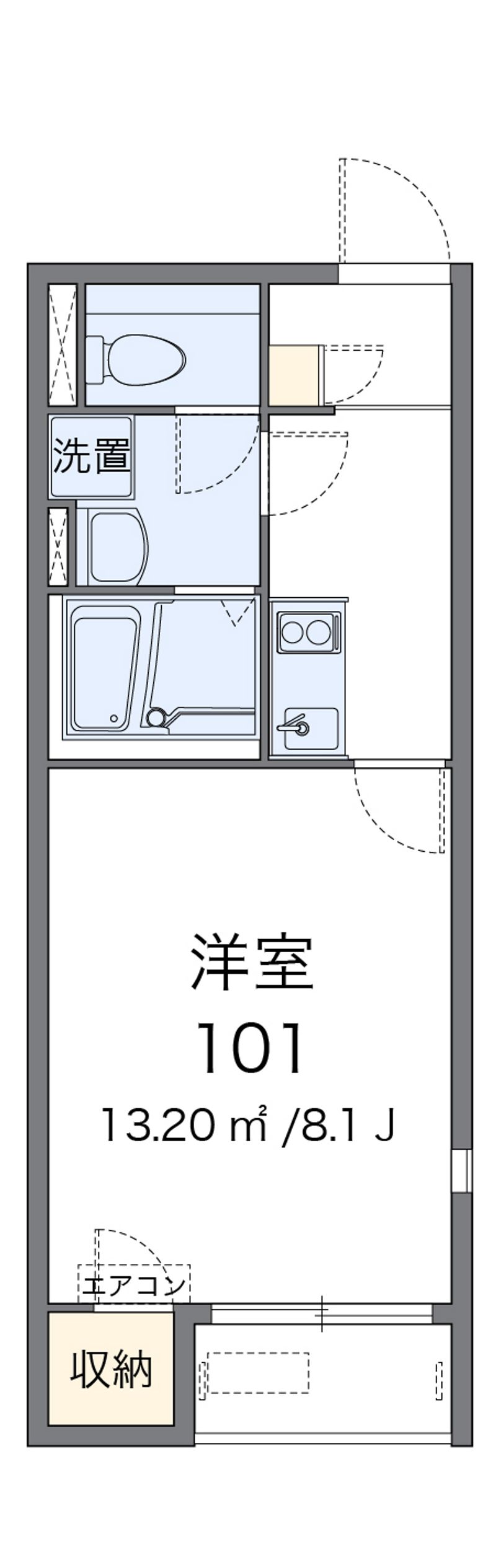 レオネクスト愛海 間取図