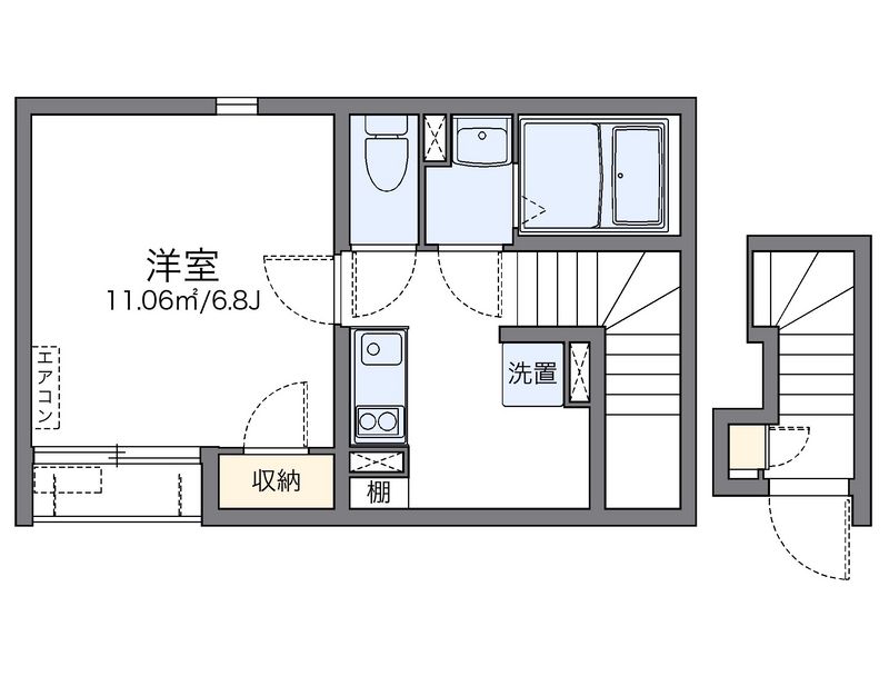 レオネクストメゾン庄内通 間取図