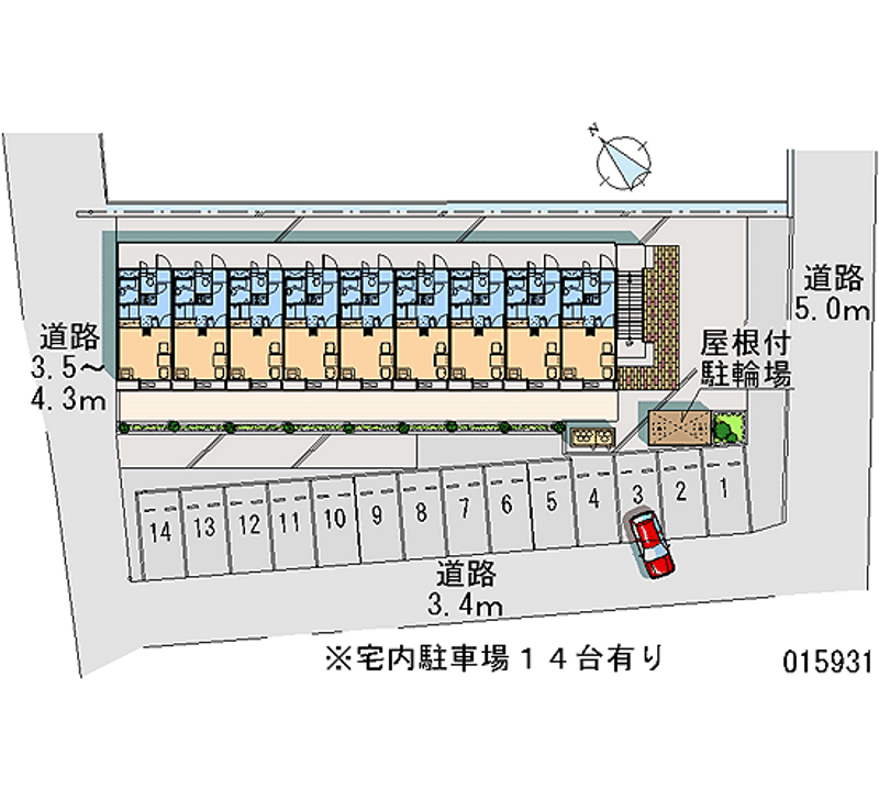 15931月租停车场