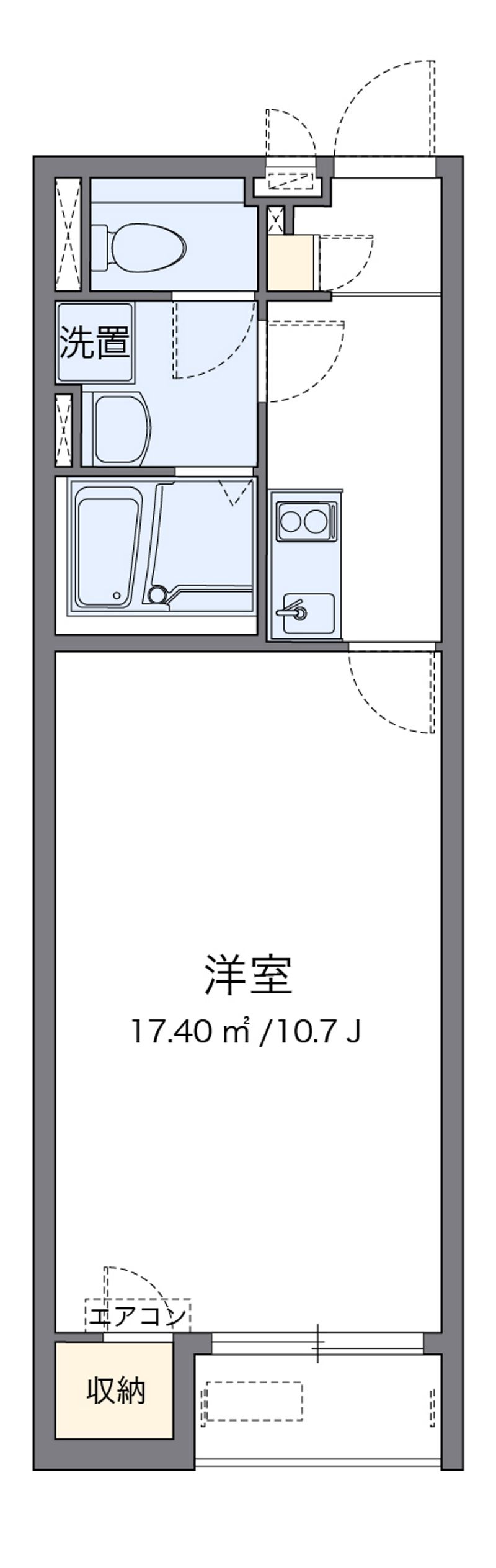 クレイノエスポワール 間取図