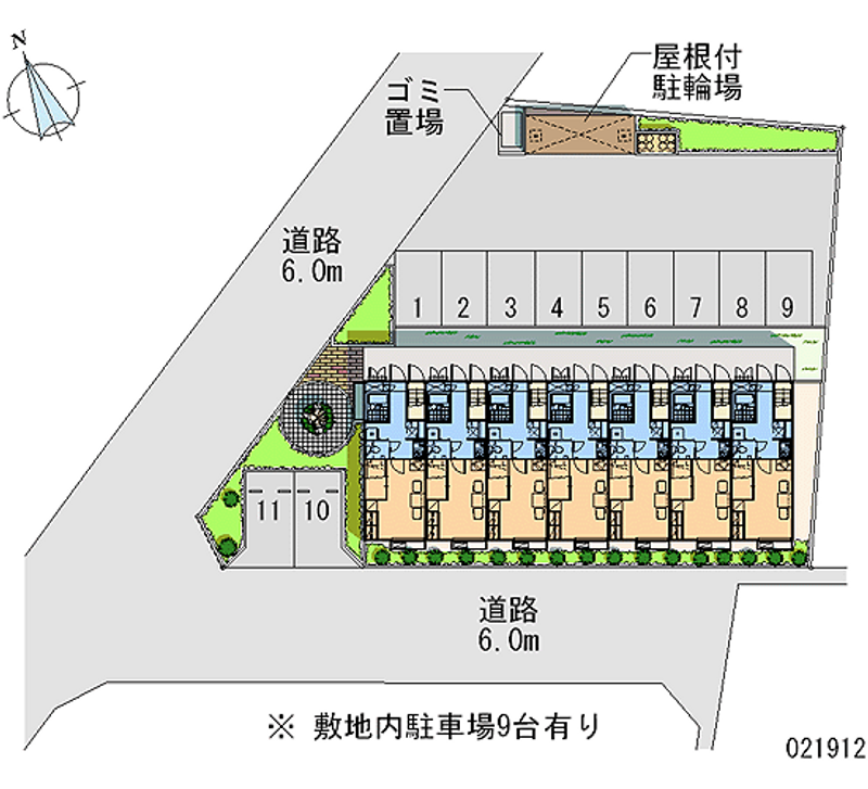 21912 Monthly parking lot