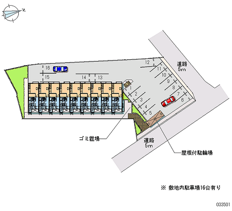 レオパレスｉｇｒｅｋ 月極駐車場