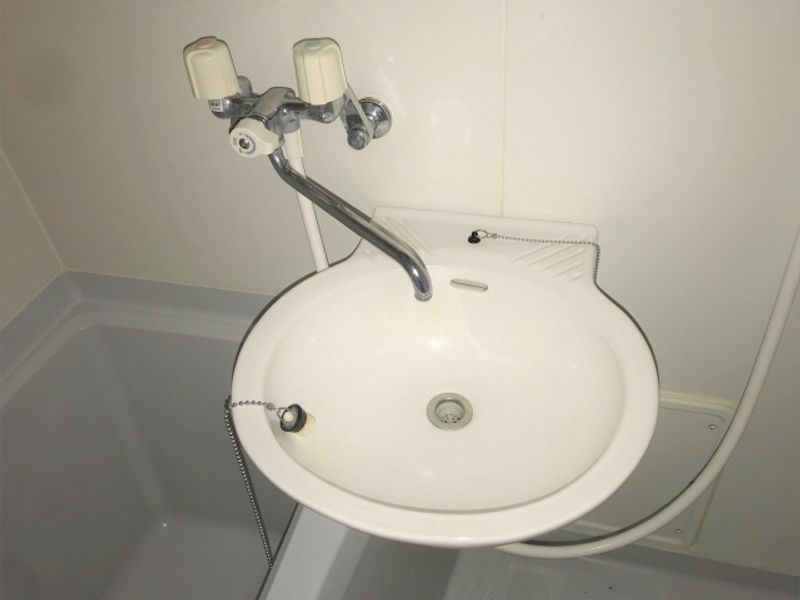 レオパレスピスティス 洗面台