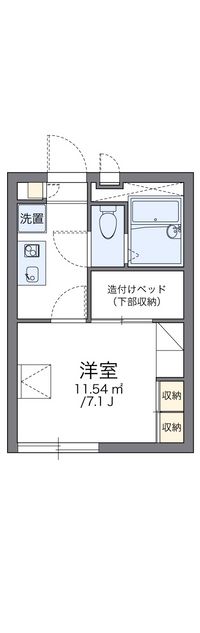 レオパレスＨＩＲＯ 間取り図