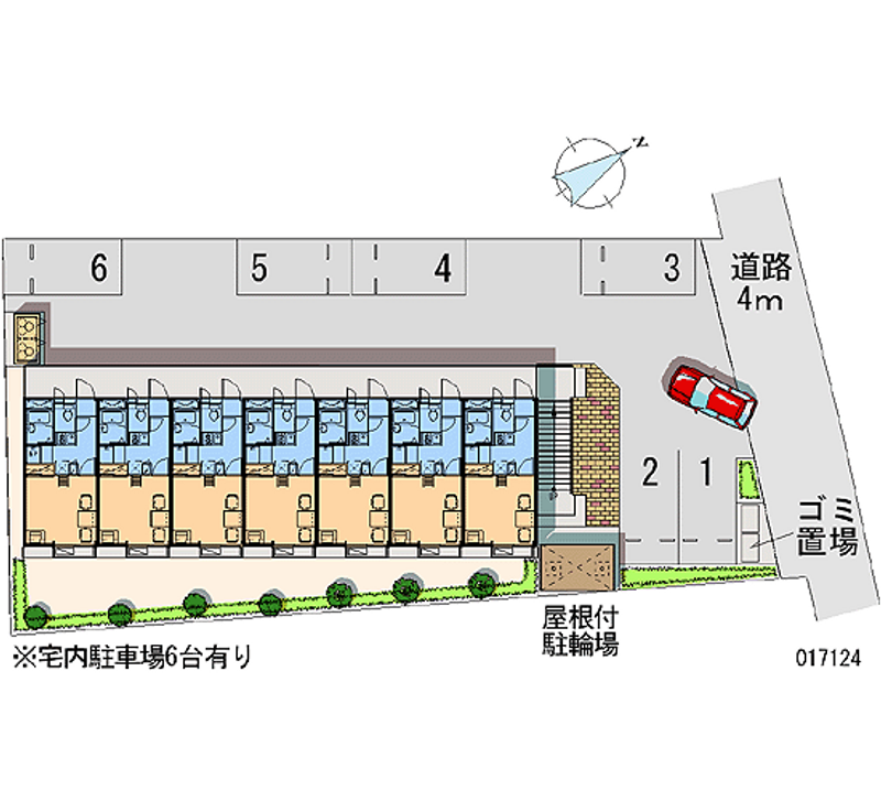 レオパレス新橋 区画図