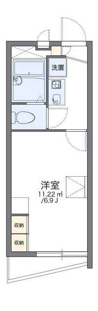 レオパレスアルテ駒沢大学 間取り図