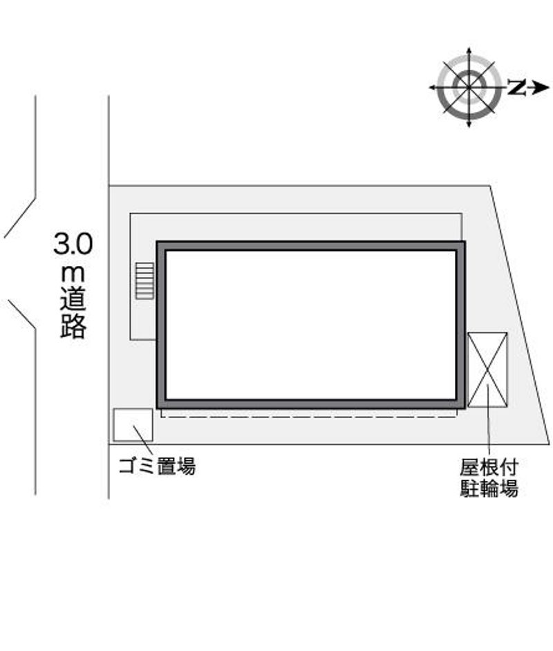 レオパレスＪｕｎｏ湘南 配置図