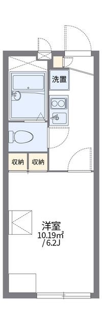 レオパレスクルー　木ノ下 間取り図