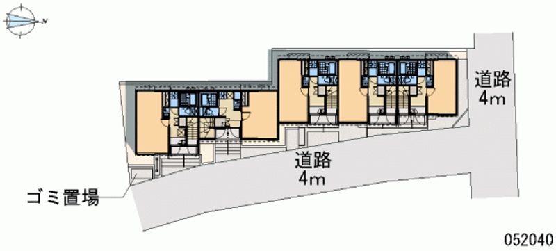 レオネクストココグランデ十条 区画図