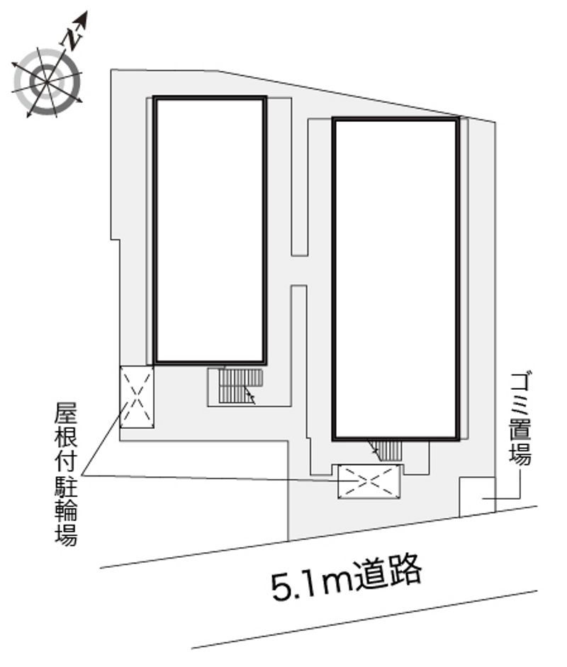 レオパレスコア 配置図