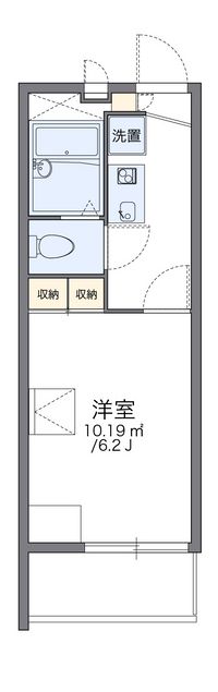 レオパレスアデッソⅤ 間取り図