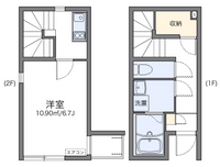 レオネクストクレストタウンＧ 間取り図