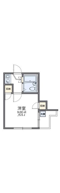 レオパレスさがみ野第８ 間取図