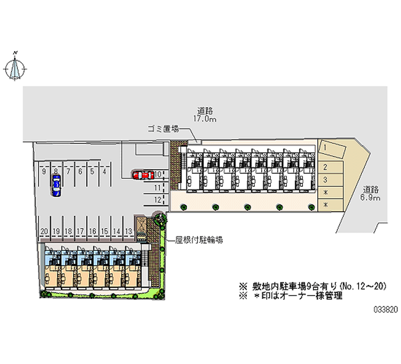 33820月租停車場