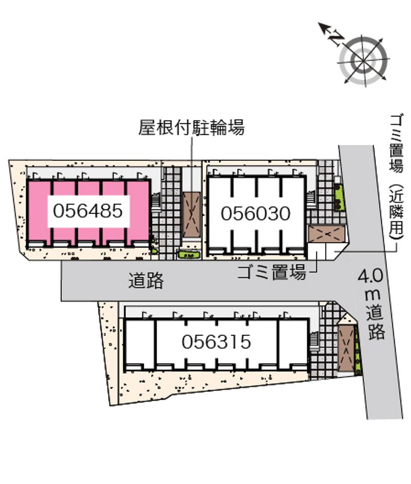 クレイノブァンテージⅢ 配置図