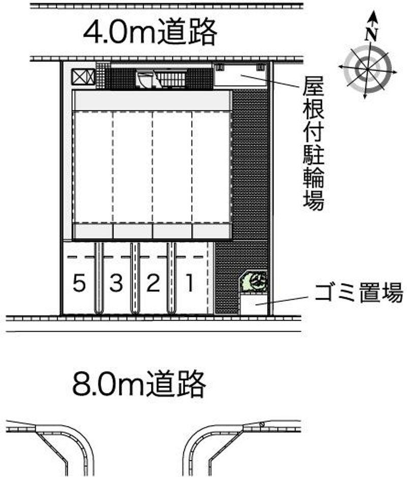 レオパレスエスペランサ 配置図