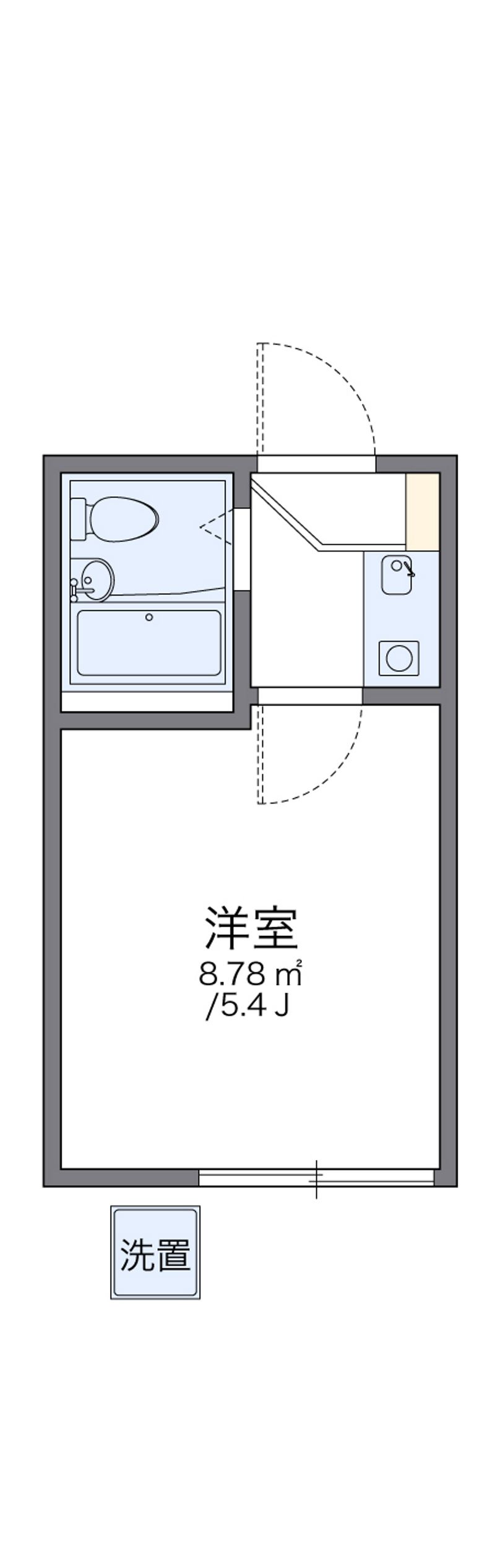レオパレス西川口第２ 間取り
