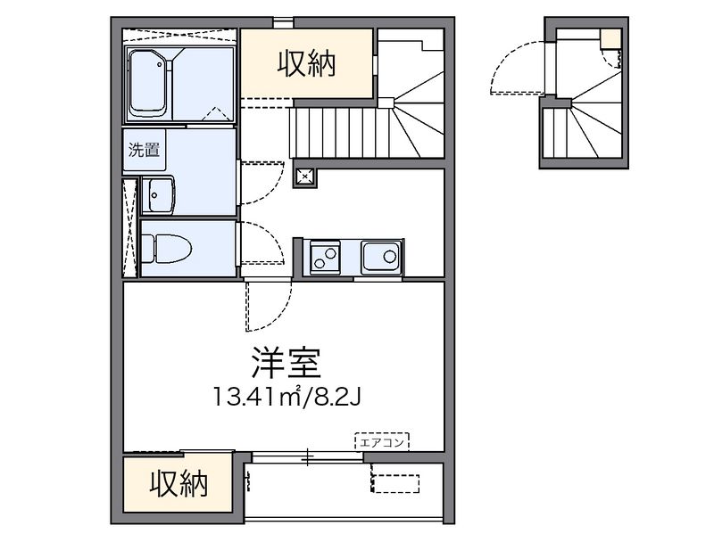 レオネクストサンフラワーⅢ 間取図