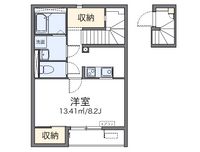 レオネクストサンフラワーⅢ 間取り図