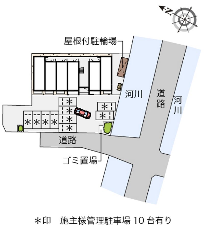 ミランダ砂山 配置図