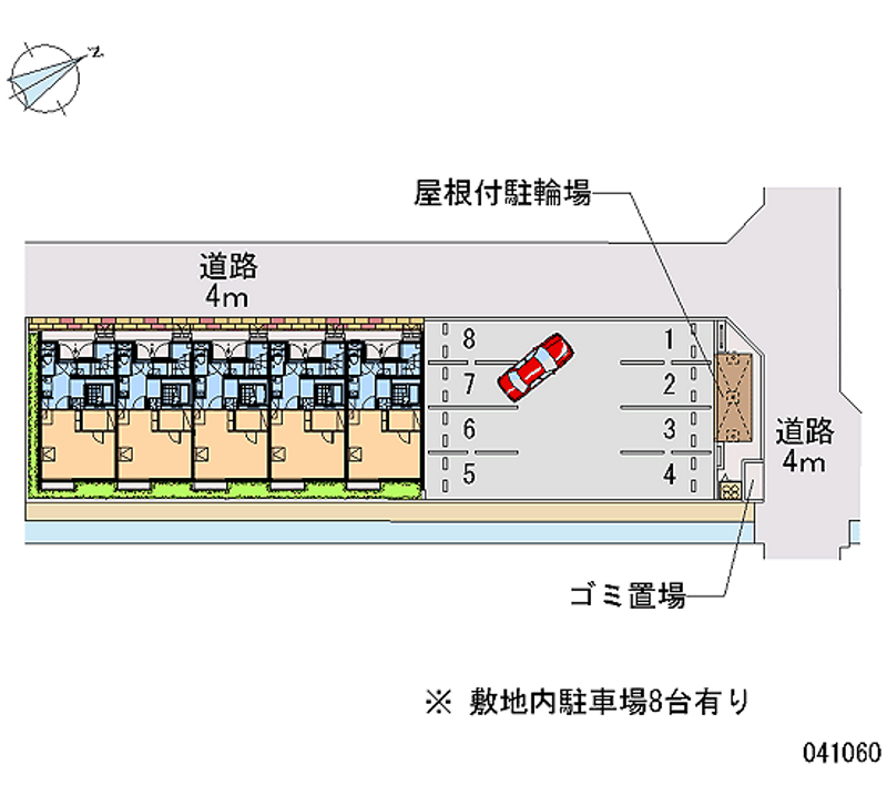 41060 bãi đậu xe hàng tháng