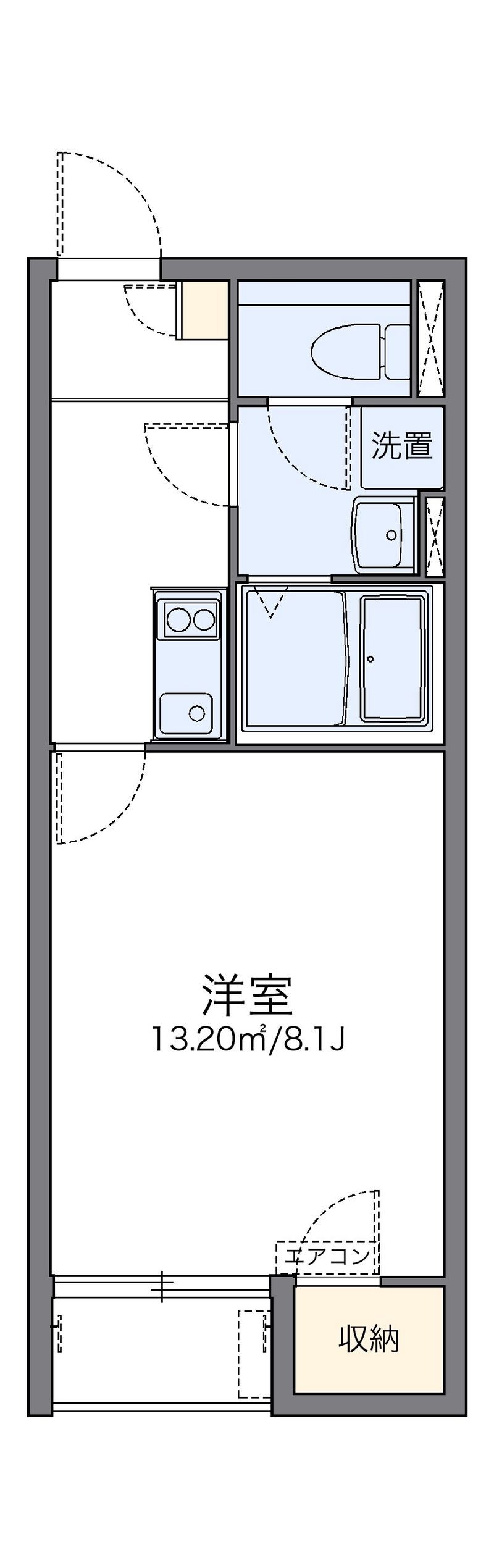 レオネクストエルヴィータ 間取図