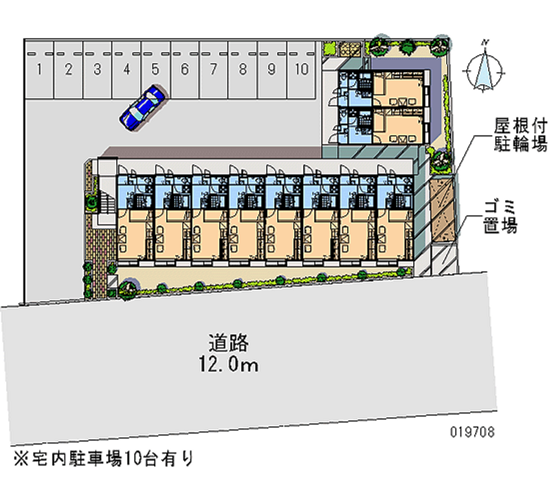 19708 Monthly parking lot