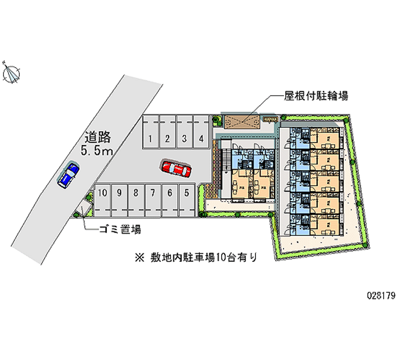 28179 Monthly parking lot