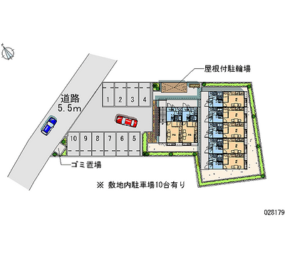 28179 Monthly parking lot