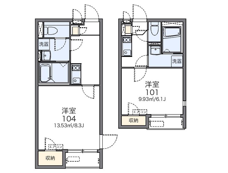 レオネクストジョイ　アゼリアⅡ 間取図