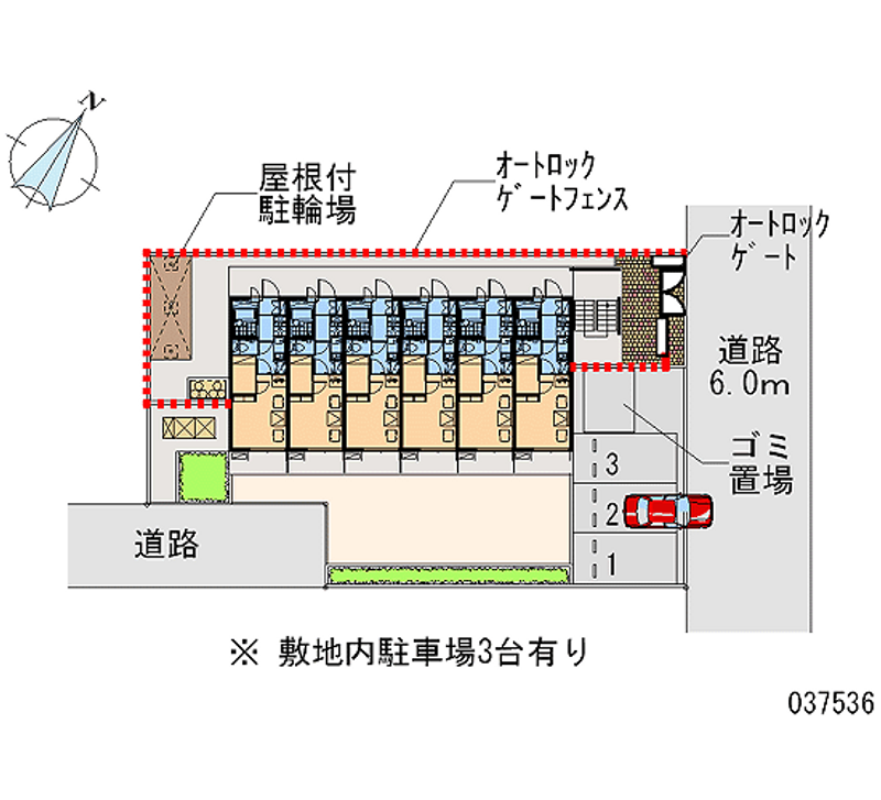 レオパレスＴ＆Ｙ 月極駐車場