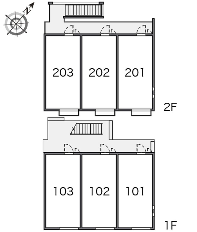 クレイノｉ 間取り配置図