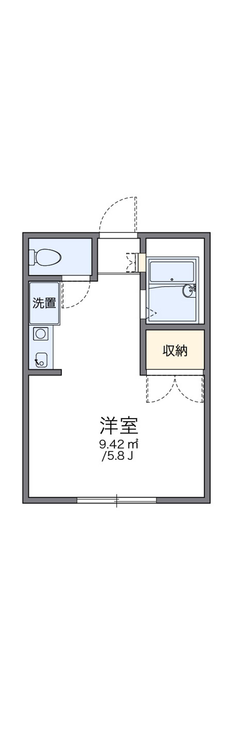 レオパレスカサ 間取図