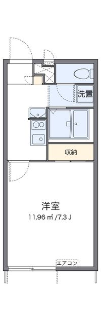 レオパレスヤチヨ 間取り図