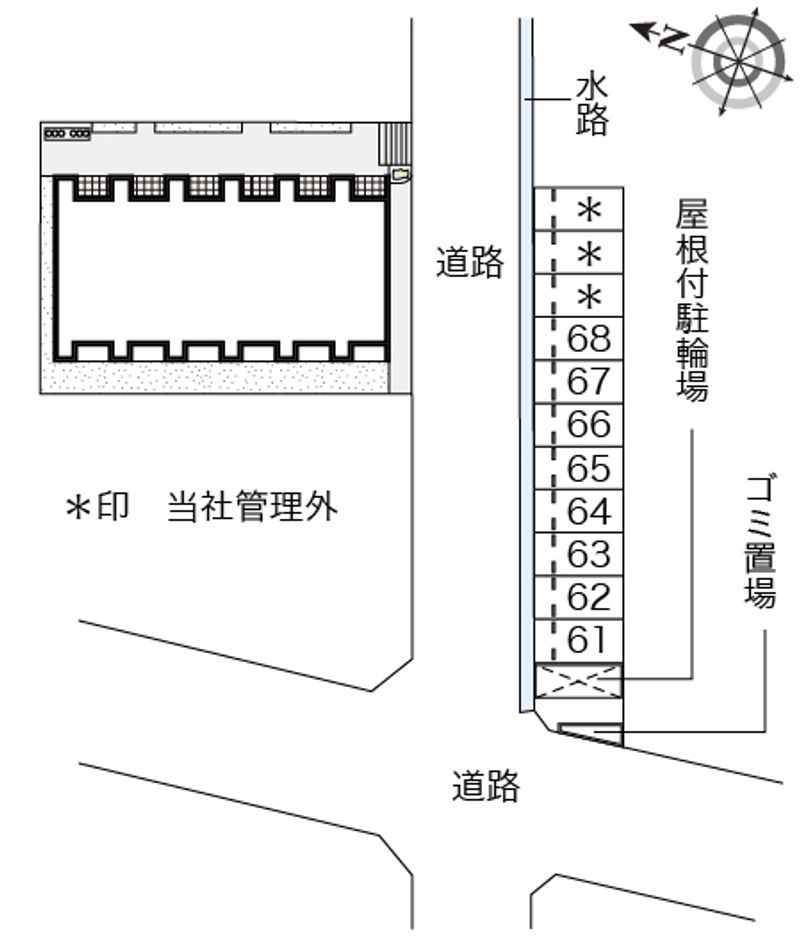レオネクストプランドール博多南 配置図