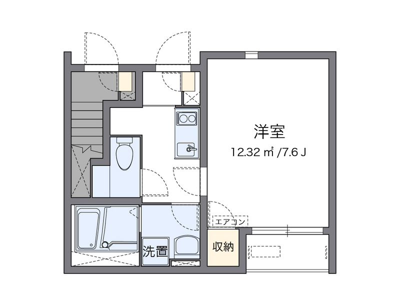 CLEINO Johoku Floor plan