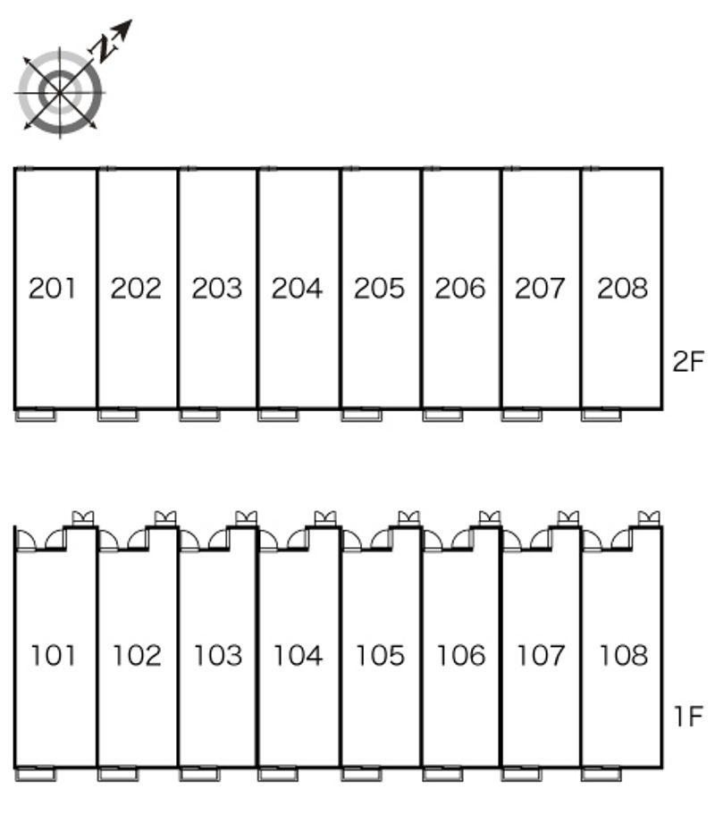 レオパレスＳＡＩＪＹＯ　Ⅰ号 間取配置図