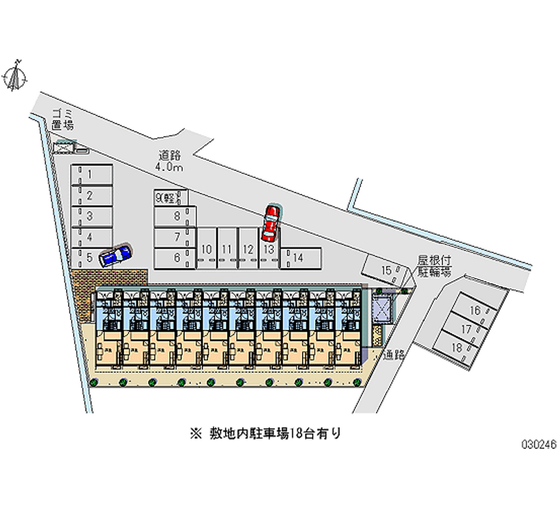 30246月租停车场