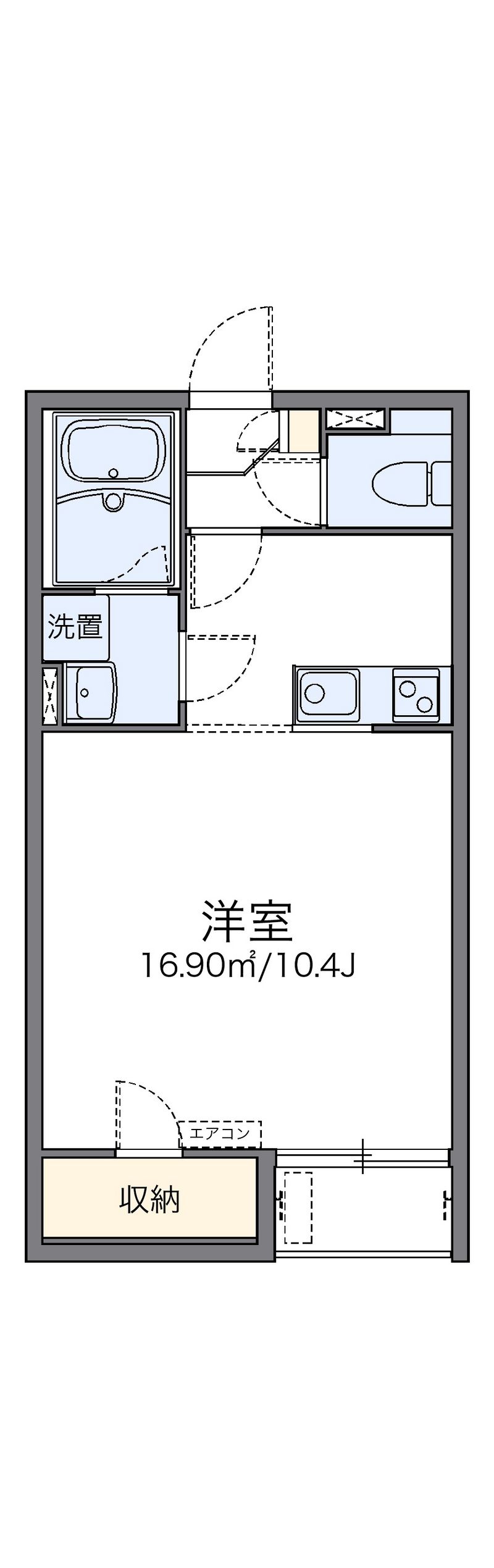 レオネクストｉ参番館 間取図