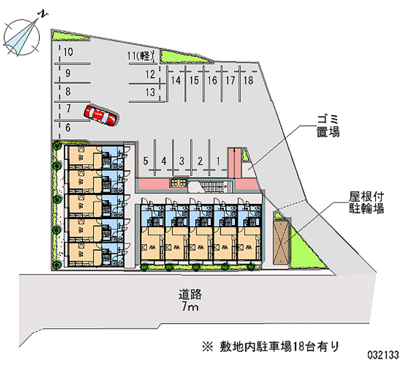 32133月租停車場