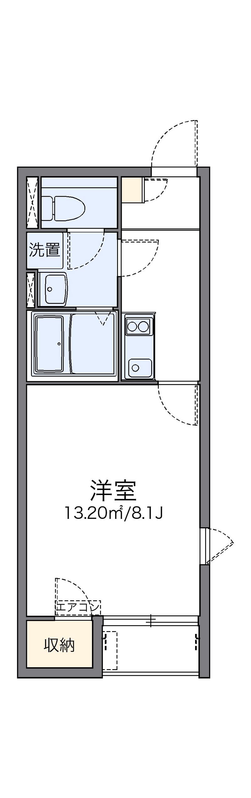 レオネクスト中土居 間取り