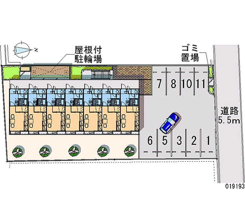 19193月租停車場