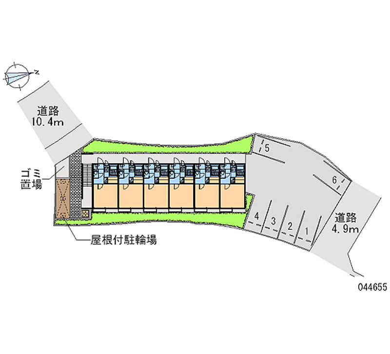 レオパレス狭山池 月極駐車場